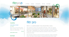 Desktop Screenshot of filtr-pro.cz